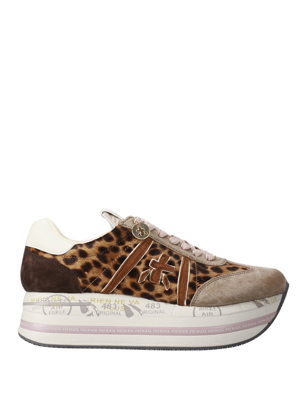 Premiata Sneakers Donna Mod. BETH 7741 Leopardato