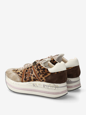 Premiata Sneakers Donna Mod. BETH 7741 Leopardato