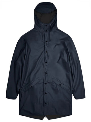 Rains Impermeabile UNISEX Mod. 12020 LONG JACKET 47 Blu
