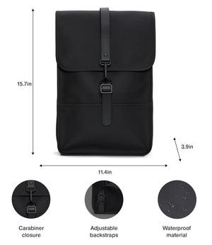 Rains Zaino UNISEX Mod. 13020 BACKPACK MINI 01 Nero