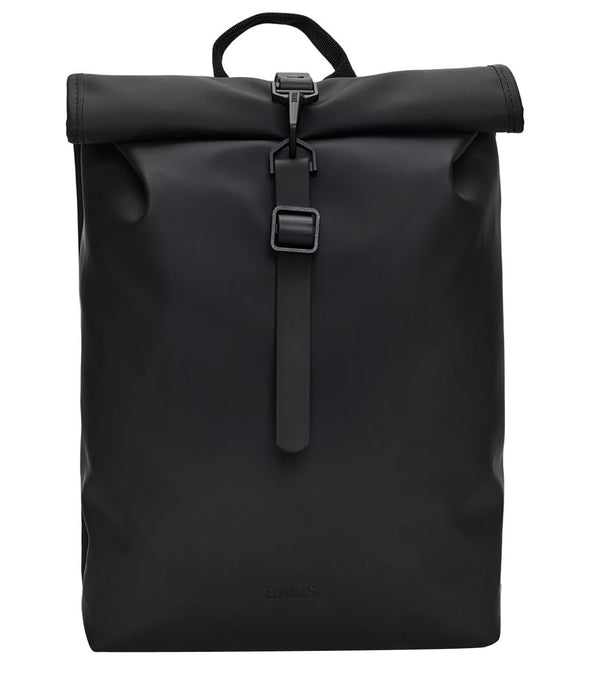 Rains Zaino UNISEX Mod. 13330 ROLLTOP MINI 01 Nero