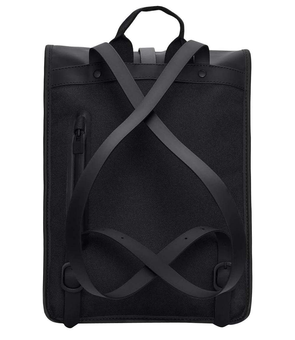 Rains Zaino UNISEX Mod. 13330 ROLLTOP MINI 01 Nero