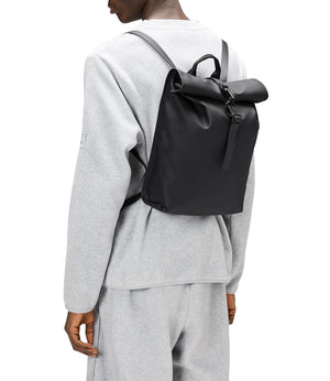 Rains Zaino UNISEX Mod. 13330 ROLLTOP MINI 01 Nero