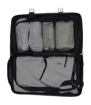 Rains Trolley UNISEX Mod. 13460 TEXEL CABIN BAG W3 01 Nero