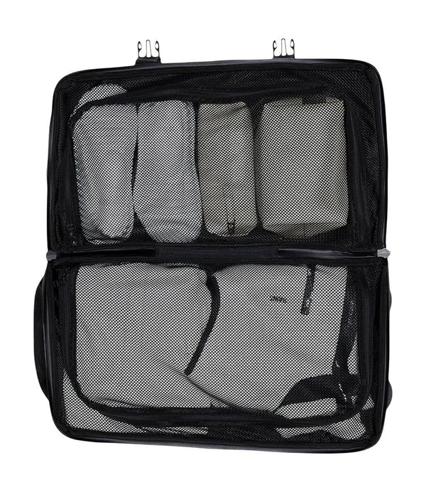 Rains Trolley UNISEX Mod. 13460 TEXEL CABIN BAG W3 01 Nero