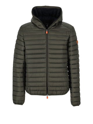 Save The Duck Giubbotto corto Uomo Mod. D30650 DONALD GIGA 50071 Verde