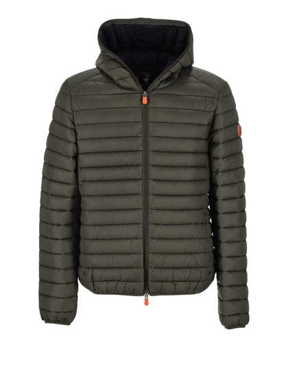 Save The Duck Giubbotto corto Uomo Mod. D30650 DONALD GIGA 50071 Verde