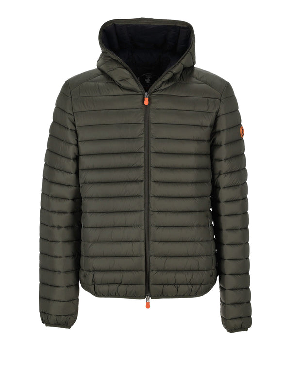 Save The Duck Giubbotto corto Uomo Mod. D30650 DONALD GIGA 50071 Verde