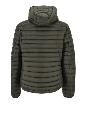 Save The Duck Giubbotto corto Uomo Mod. D30650 DONALD GIGA 50071 Verde