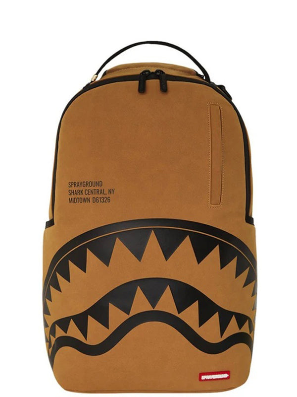 Sprayground Zaino UNISEX Mod. B6281 CAMOSCIO CARAMELLO Caramello