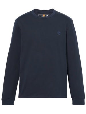 Timberland Maglia Manica Lunga Uomo Mod. TB0A2BQ3 Z021 NAVY