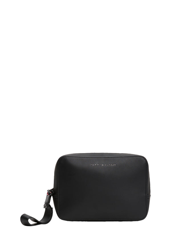Tommy Hilfiger Borsa Pochette Uomo Mod. AM0AM13527 BDS Nero