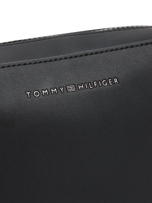 Tommy Hilfiger Borsa Pochette Uomo Mod. AM0AM13527 BDS Nero