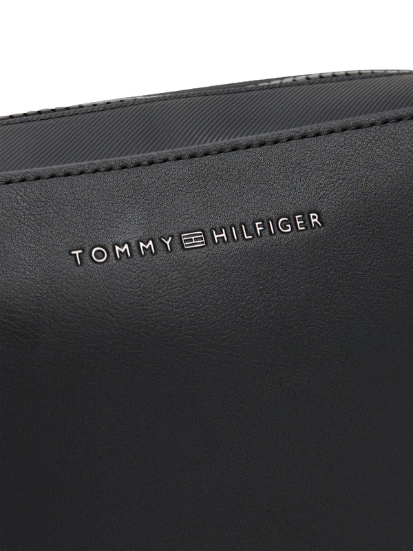 Tommy Hilfiger Borsa Pochette Uomo Mod. AM0AM13527 BDS Nero