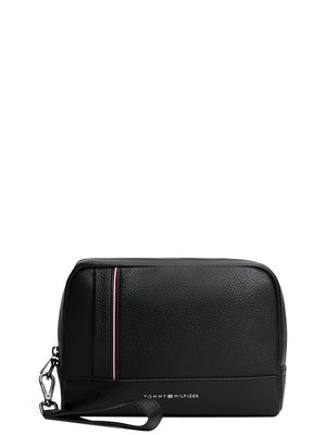 Tommy Hilfiger Pouchette Uomo Mod. AM0AM13790 BDS Nero