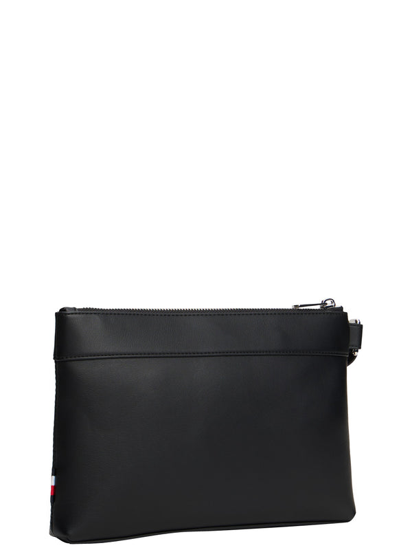 Tommy Hilfiger Pouchette Uomo Mod. AM0AM13804 BDS Nero