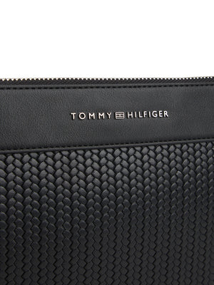 Tommy Hilfiger Pouchette Uomo Mod. AM0AM13804 BDS Nero