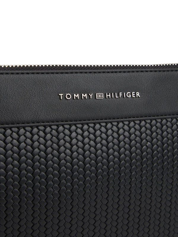Tommy Hilfiger Pouchette Uomo Mod. AM0AM13804 BDS Nero