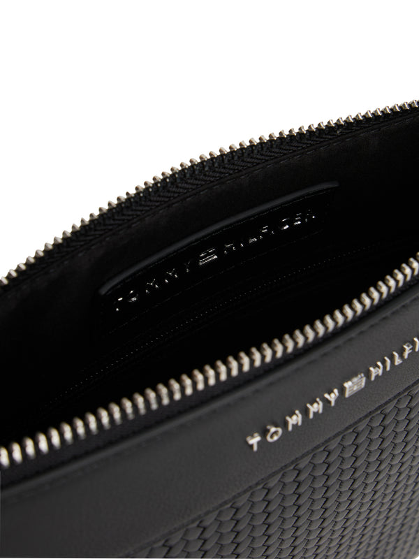 Tommy Hilfiger Pouchette Uomo Mod. AM0AM13804 BDS Nero