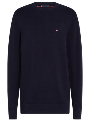 Tommy Hilfiger Pullover Uomo Mod. MW0MW36347 DW5 Blu