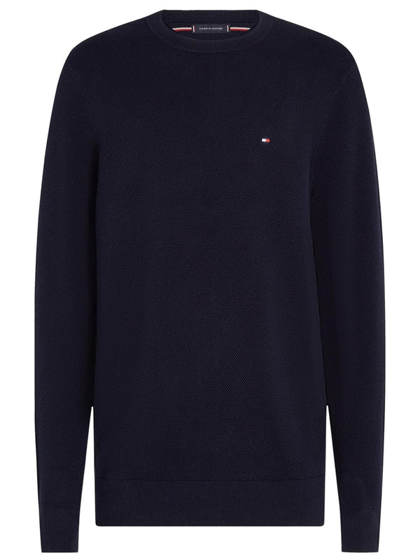 Tommy Hilfiger Pullover Uomo Mod. MW0MW36347 DW5 Blu