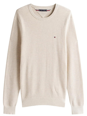 Tommy Hilfiger Pullover Uomo Mod. MW0MW36347 HGF Beige