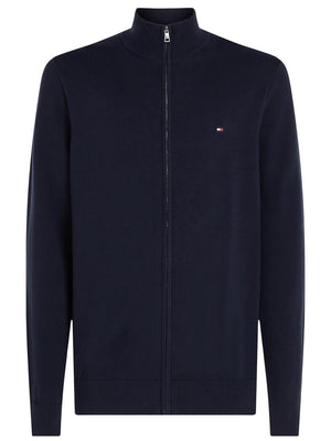 Tommy Hilfiger Cardigan Uomo Mod. MW0MW36517 DW5 Blu