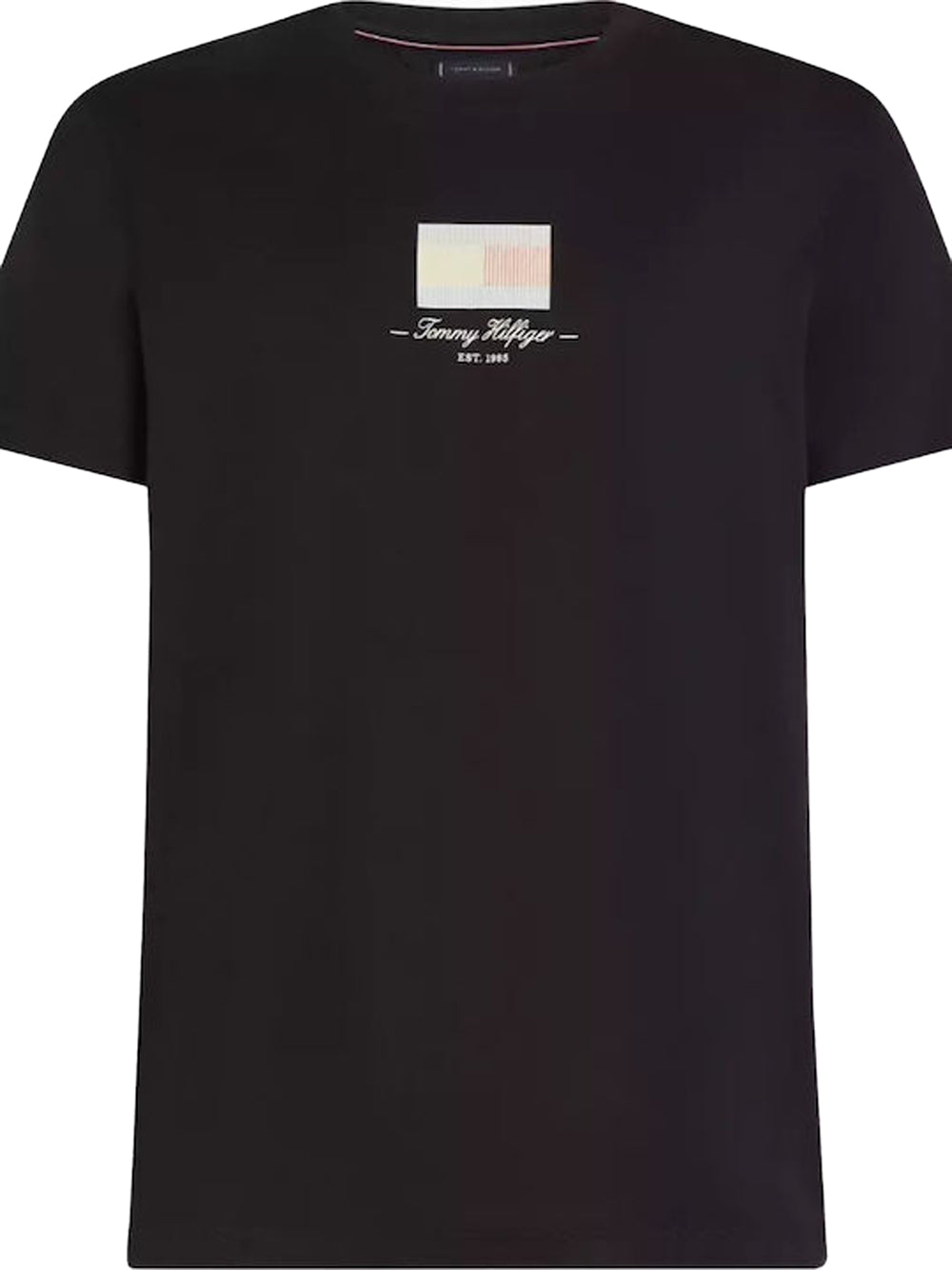 Tommy Hilfiger T-shirt Uomo Mod. MW0MW39349 BDS BLACK