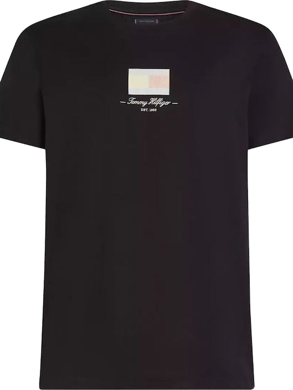 Tommy Hilfiger T-shirt Uomo Mod. MW0MW39349 BDS BLACK