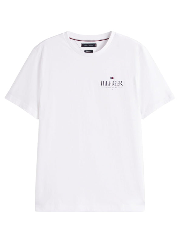 Tommy Hilfiger T-shirt Uomo Mod. MW0MW39355 YBR Bianco