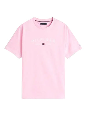 Tommy Hilfiger T-shirt Uomo Mod. MW0MW39356 TOL Rosa