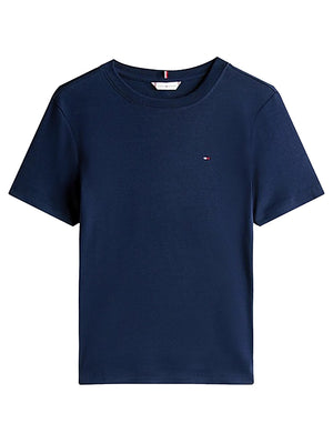 Tommy Hilfiger T-shirt Donna Mod. WW0WW40587 C1G Blu
