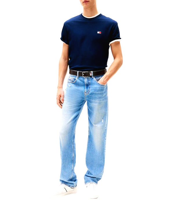 Tommy Hilfiger T-shirt Uomo Mod. DM0DM20322 C1G Blu