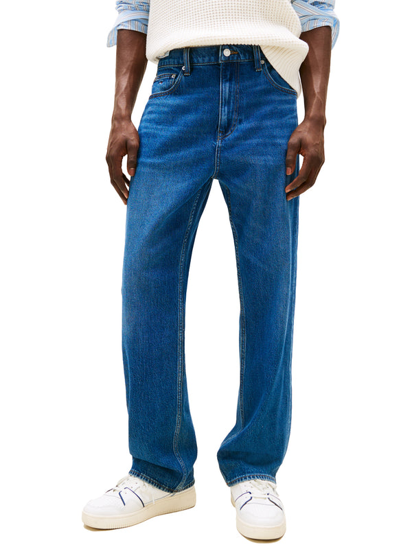 Tommy Hilfiger Jeans Uomo Mod. DM0DM21021 OTIS 1BK DENIM