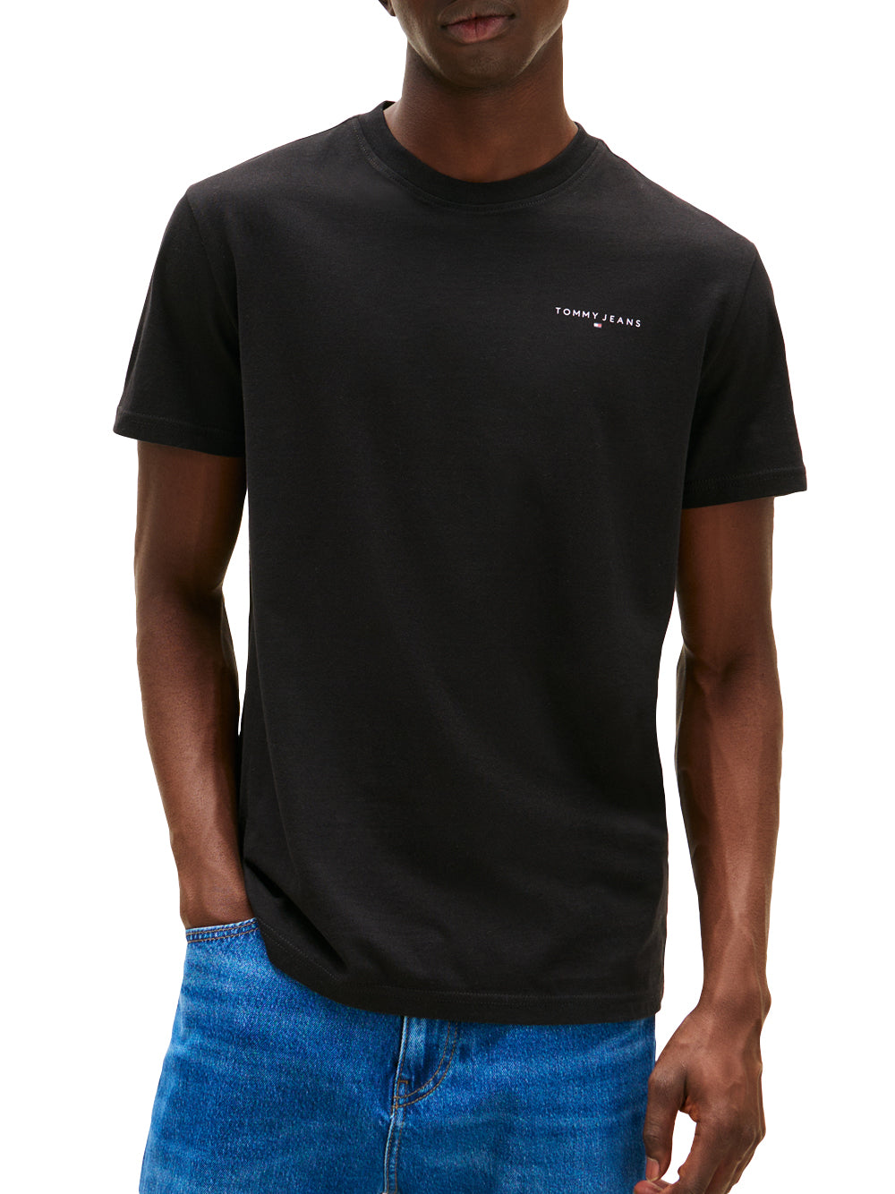 Tommy Hilfiger T-shirt Uomo Mod. DM0DM21780 BDS BLACK