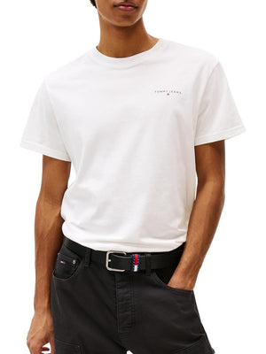 Tommy Hilfiger T-shirt Uomo Mod. DM0DM21780 YBL Bianco