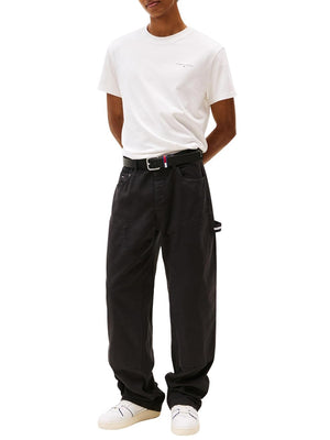 Tommy Hilfiger T-shirt Uomo Mod. DM0DM21780 YBL Bianco