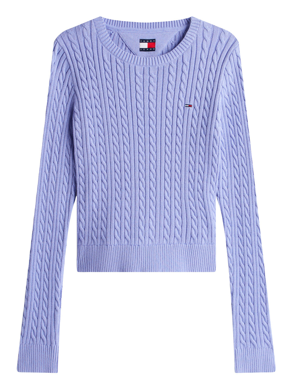 Tommy Hilfiger Maglia Donna Mod. DW0DW22165 C5Z Celeste