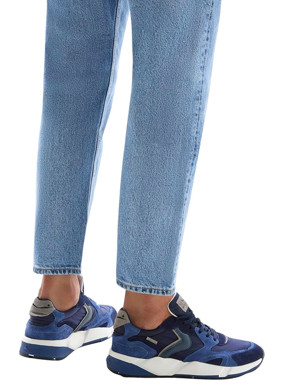 Voile Blanche Sneakers Uomo Mod. 001201828802 CLUB 19 1C24 Blu