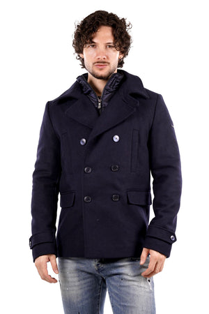 Yes Zee Giubbotto corto Uomo Mod. J846 KK00 0710 Blu
