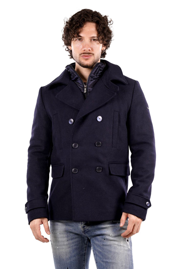 Yes Zee Giubbotto corto Uomo Mod. J846 KK00 0710 Blu