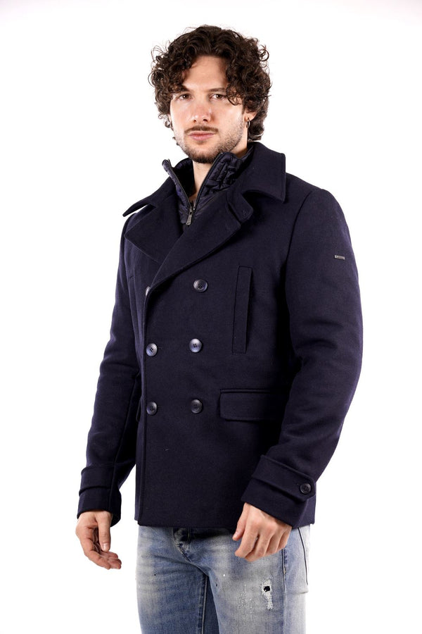 Yes Zee Giubbotto corto Uomo Mod. J846 KK00 0710 Blu