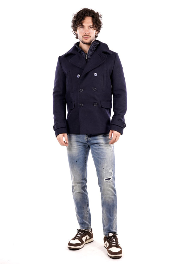 Yes Zee Giubbotto corto Uomo Mod. J846 KK00 0710 Blu