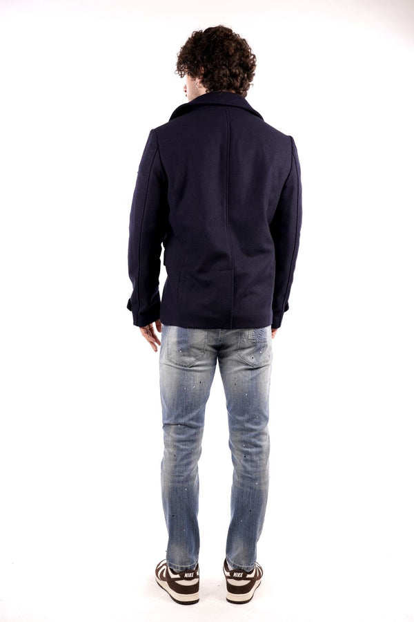 Yes Zee Giubbotto corto Uomo Mod. J846 KK00 0710 Blu