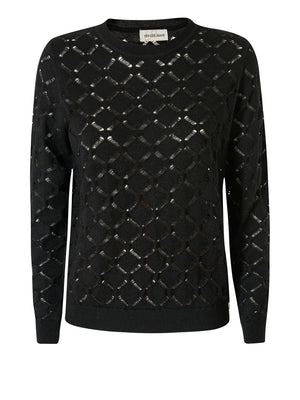 Yes Zee Maglia Donna Mod. M007 BM00 0801 Nero