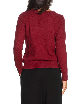 Yes Zee Maglia Donna Mod. M058 BT00 0562 Porpora