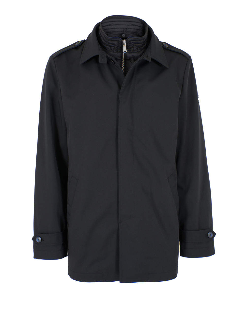 Yes Zee Impermeabile Uomo Mod. O838 KB00 0801 Nero