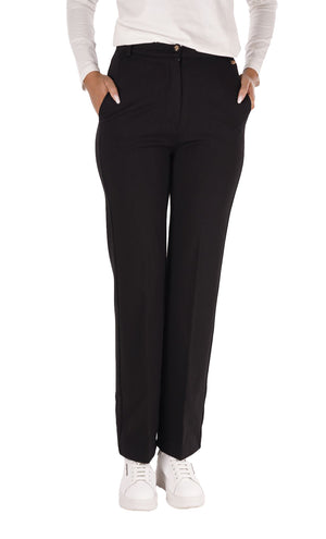 Yes Zee Pantalone Donna Mod. P368 CE00 0801 Nero
