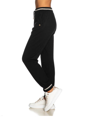 Yes Zee Pantalone Donna Mod. P395 B100 0801 Nero
