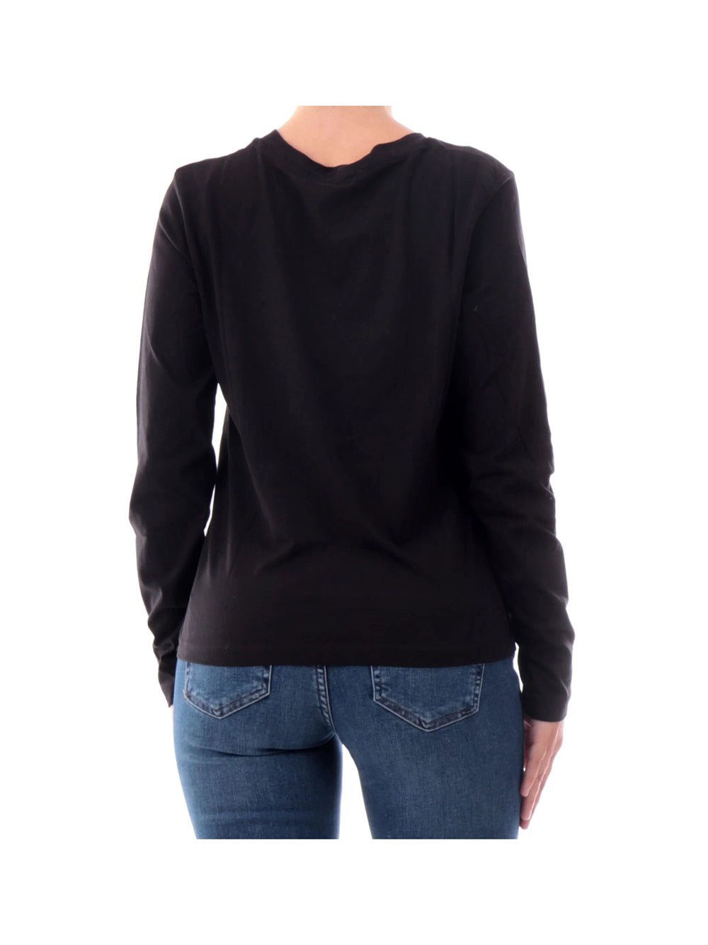 Yes Zee T-shitr ml Donna Mod. T004 JX00 0801 Nero
